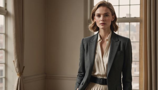 Couleurs et matières pour un look élégant