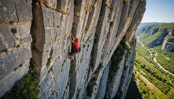 Top des spots d'escalade à découvrir en ardèche